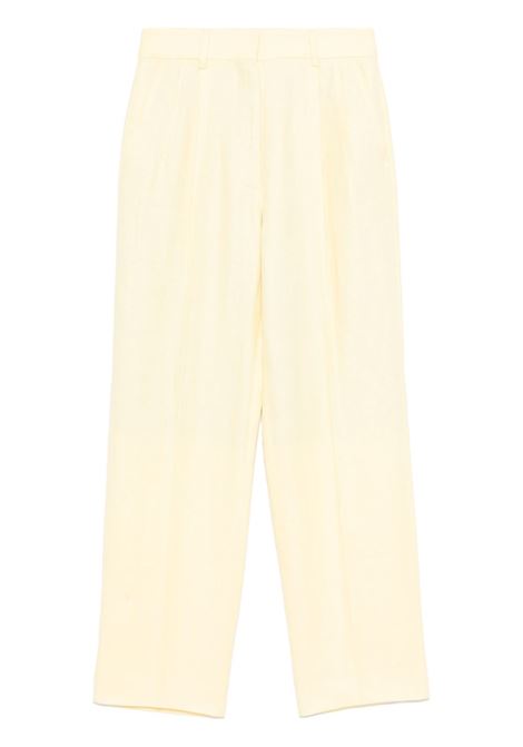 Butter yellow Clarity trousers Blazé Milano - women